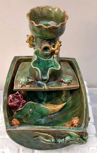 Table top water fountain - table,