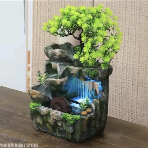 Indoor tabletop water fountain - water,