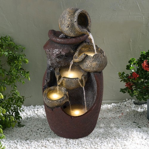 Outdoor water fountain - water, with