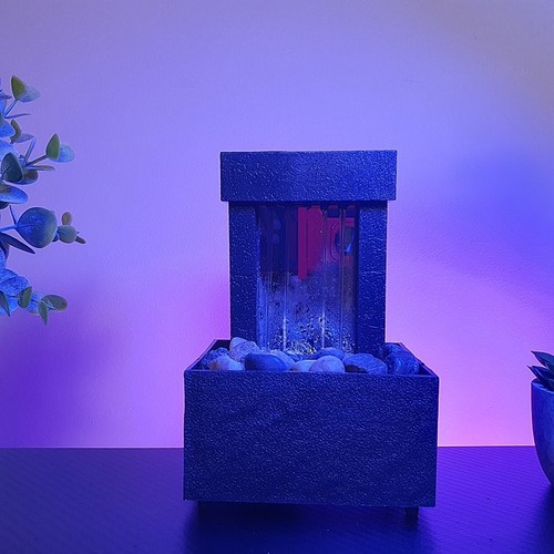 Tabletop fountain indoor focus - indoor,