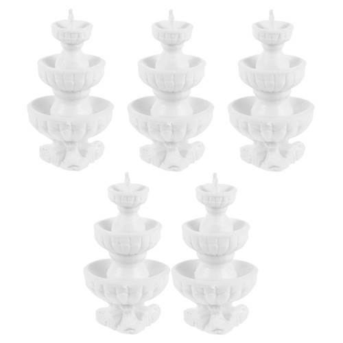 5pcs miniature water fountain - 5pcs,