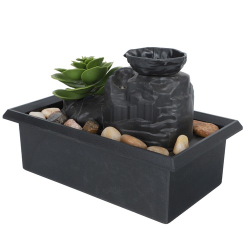 Waterfall garden feature desk - waterfall,