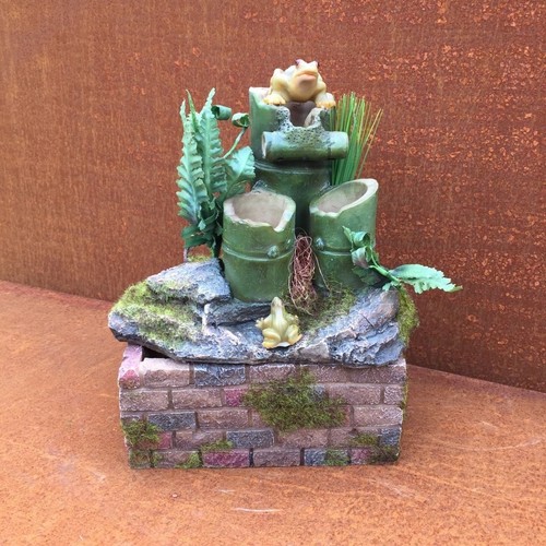 Indoor fountain garden - indoor, fountain,