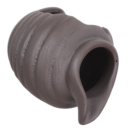 Elegant brown ceramic bonsai - elegant,