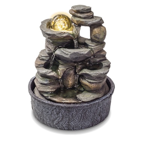 Valiant water fountain - water, table