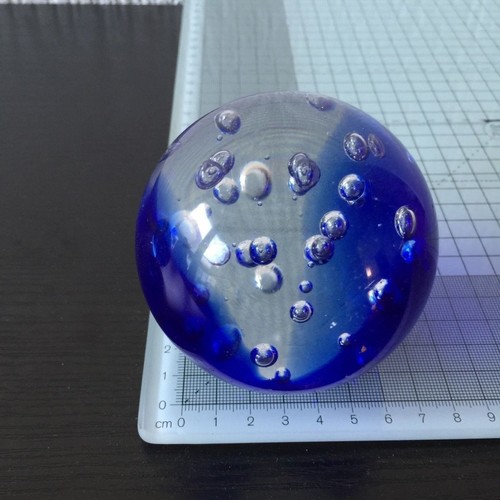 Water running glass ball - glass, for