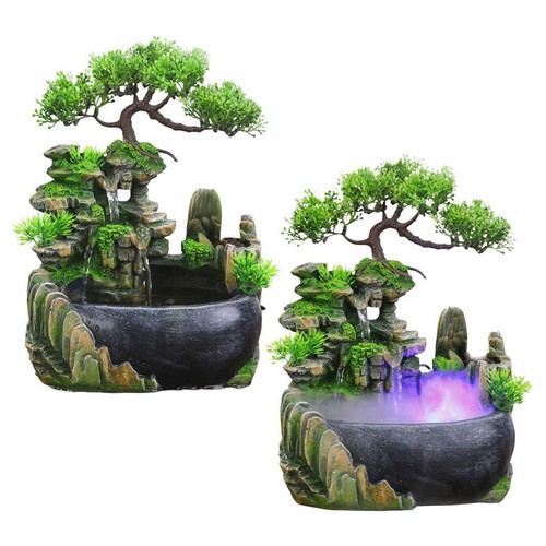 Table fountain rockery - table,