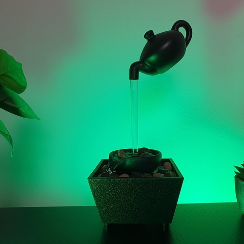 Tabletop fountain indoor focus - tabletop,